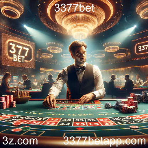 Jogos Ao Vivo: A Experiência do Cassino Real no 3377bet